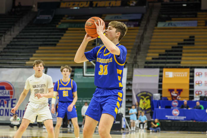 John Burroughs Logan-Rogersville Missouri boys basketball March 15 2024 Nate Latsch 27233
